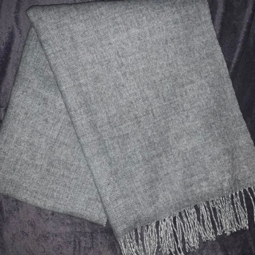 H&M Oversized Gray Scarf
